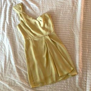 BCBG one-shoulder dress